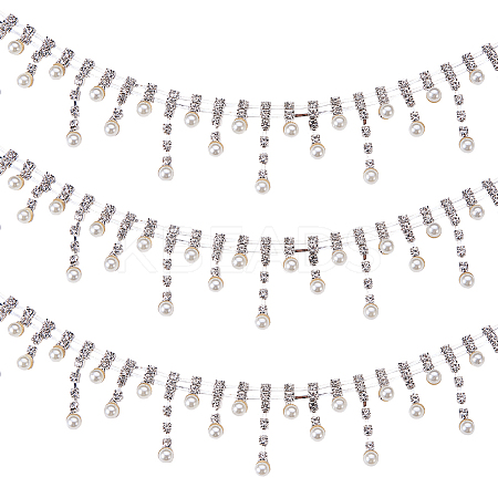 Iron Rhinestone Cup Chains CH-BC0001-03-1