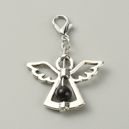 Alloy Angel Pendant Decorations FIND-TAC0005-22L-1
