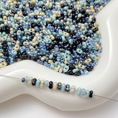 Transparent Glass Seed Beads FIND-U017-18D-1