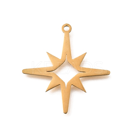 201 Stainless Steel Pendants STAS-S176-25G-1