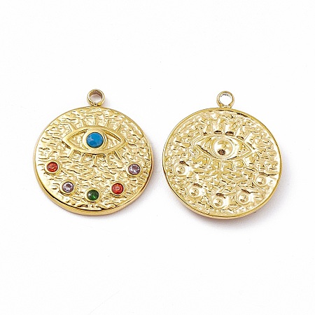 PVD Vacuum Plating 201 Stainless Steel Pendants STAS-J401-VC804-1