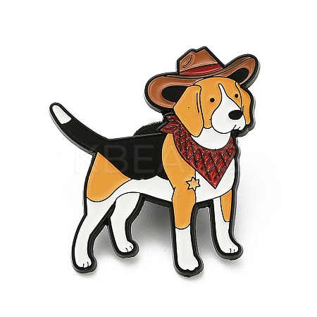 Dog Enamel Pins JEWB-I048-04EB-03-1