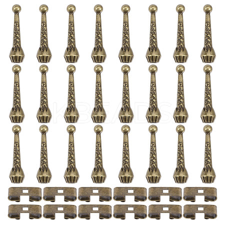 DIY Iron Bolo Tie Making Finding Kit FIND-CA0008-98-1