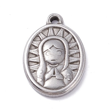 Non-Tarnish 304 Stainless Steel Pendants STAS-P288-11P-1