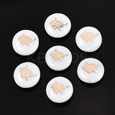 Natural Freshwater Shell Beads SHEL-N037-02B-G-1