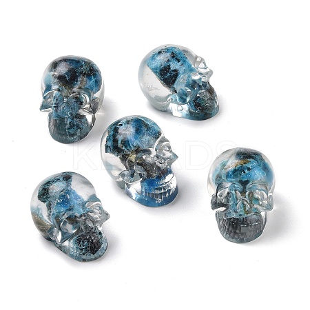 Natural African Opal Dyed Chips Beads G-E185-17-1