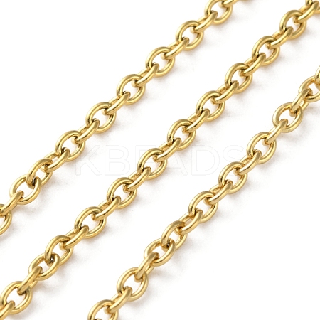 304 Stainless Steel Rolo Chains CHS-R020-08G-01-1
