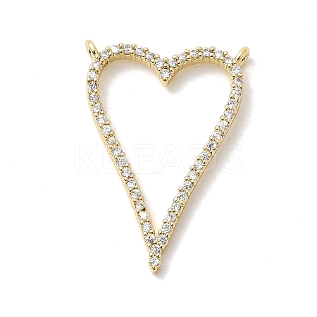 Brass Micro Pave Cubic Zirconia Pendants KK-H529-61A-G-1