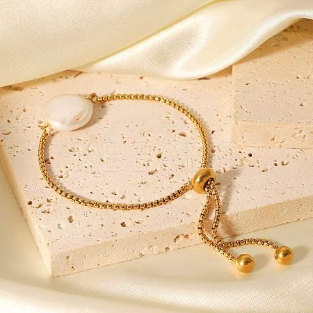 Fashion Stainless Steel Boston Link Chains Slider Bracelets EE0272-1