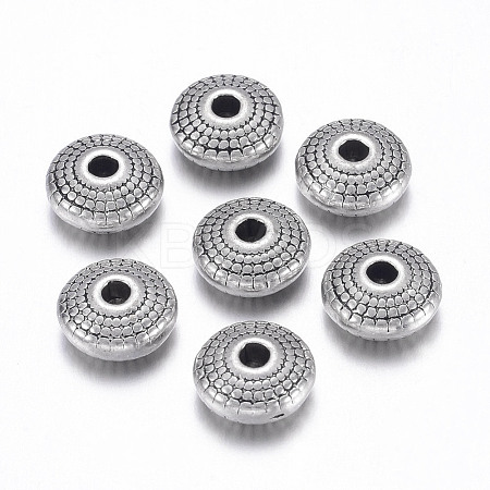 Tibetan Style Alloy Spacer Beads LF0391Y-1