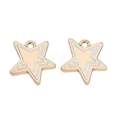 Alloy Enamel Pendants ENAM-G235-13G-02-1