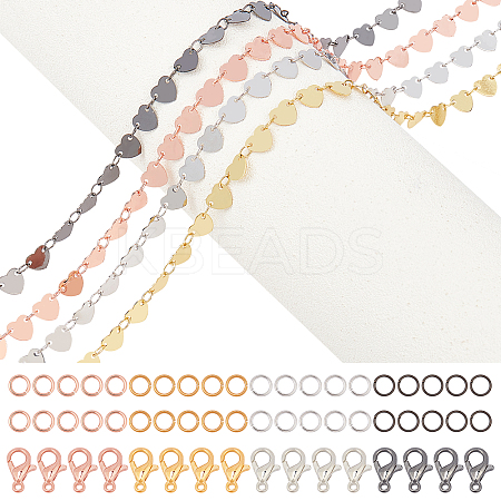 DIY Chain Necklaces Making Kits DIY-CA0002-45-1