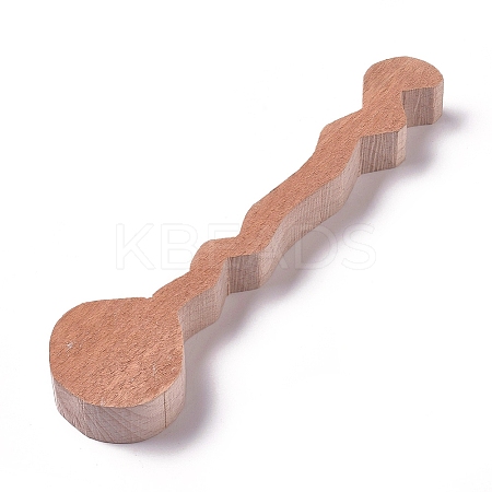 Wood Carving Spoon LS-AJEW-WH0105-74-1