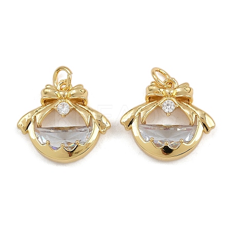 Brass Glass Pendants KK-A269-66G-1