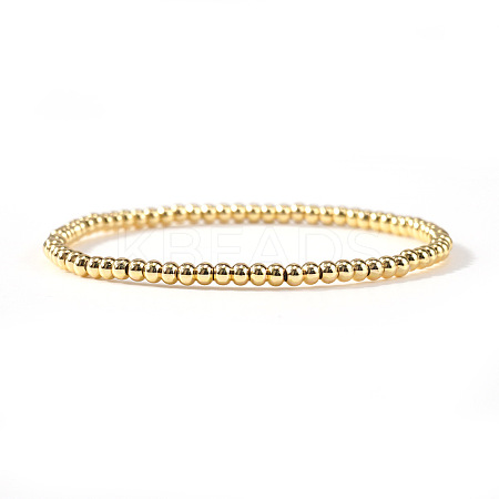 Brass Beads Stretch Bracelets for Women FP3758-2-1