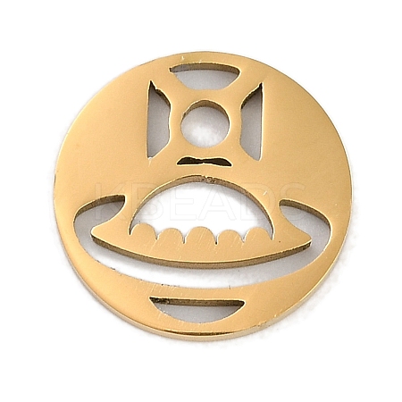 Ion Plating(IP) 304 Stainless Steel Pendants STAS-R135-10G-1