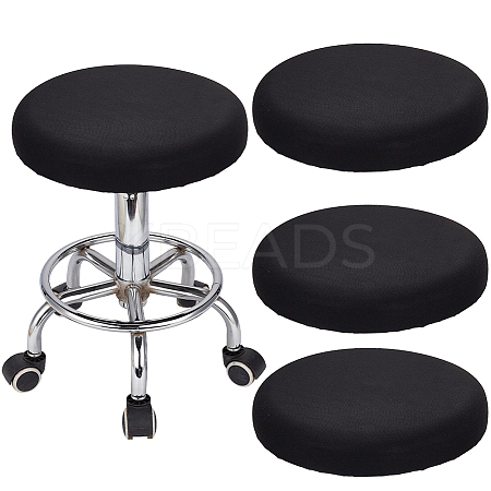 4Pcs Polyester Round Stool Cover AJEW-GF0013-06A-01-1