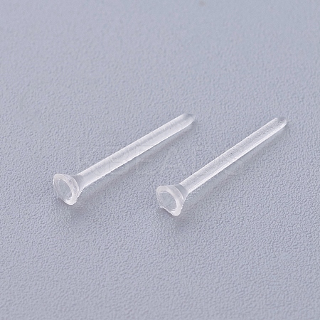 Plastic Stud Earring Findings KY-G006-02-2m-1