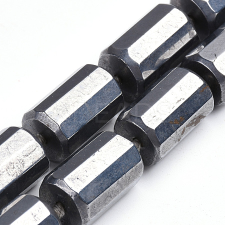 Terahertz Stone Beads Strands G-S269-09-1
