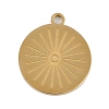 Ion Plating(IP) 304 Stainless Steel Pendants STAS-U019-32G-1