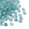 Baking Paint Imitation Jade Glass Beads DGLA-C005-A01-3x6mm-09-1