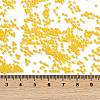 Opaque Colours Luster Glass Seed Beads SEED-H003-12H-4