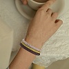 Polymer Clay Heishi Surfer Stretch Bracelets Set BJEW-SW00130-8