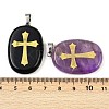 Natural Mixed Stone Pendants G-S392-01B-3