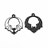 Rack Plating Alloy Enamel Pendants FIND-G054-18EB-01-1