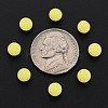 Opaque Acrylic Beads PAB702Y-B01-01-3