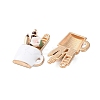Alloy Enamel Pendants X-FIND-O003-02C-KCG-2