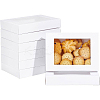 Rectangle Foldable Creative Cardboard Box CON-WH0086-18-1