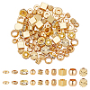 100Pcs 10 Styles Brass Spacer Beads KK-ME0003-80-1