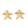 304 Stainless Steel Stud Earrings for Women LS-EJEW-Z092-01G-02-2