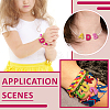 72Pcs Opaque Acrylic Beads Sets OACR-ME0001-25-5
