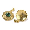 Synthetic Malachite Pendants STAS-U024-15G-05-2