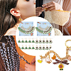 Alloy Enamel Yarn Ball & Cat Charm Locking Stitch Markers HJEW-PH01721-6