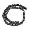 Natural Larvikite Beads Strands G-C259-A45-5x8mm-3