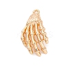 Brass Micro Pave Cubic Zirconia Pendants KK-D288-05G-1