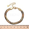 304 Stainless Steel Snake Chain Bracelets for Women BJEW-C103-02G-5