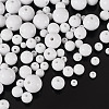 100Pcs 5 Styles Opaque Acrylic Beads MACR-TADJ0001-12H-4