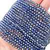 Transparent Electroplate Glass Beads Strands LS-EGLA-A039-T3mm-UA10-1