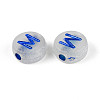 Luminous Frosted Acrylic Beads FACR-T008-02M-2