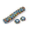 3D Lampwork & Brass Core European Beads LAMP-Q042-01A-2