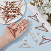 24Pcs 4 Styles Unfinished Wooden WOOD-BC0001-39-3