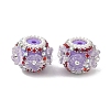 Flower Style Resin Rhinestone Beads CLAY-NH0003-05S-2