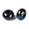 Opaque Acrylic European Beads OACR-E033-19N-2
