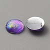 Opaque Resin Cabochons CRES-WH0010-044B-2