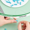 120Pcs Synthetic Turquoise Beads Strands G-AR0006-17B-4