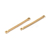 Ion Plating(IP) 304 Stainless Steel Connector Charms STAS-Q323-06C-G-2